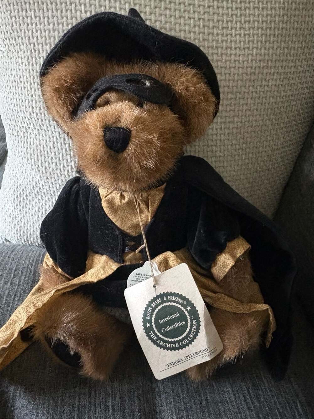 Boyds Bears & Friends Endora Spellbound The Archive Collection Witch Plush